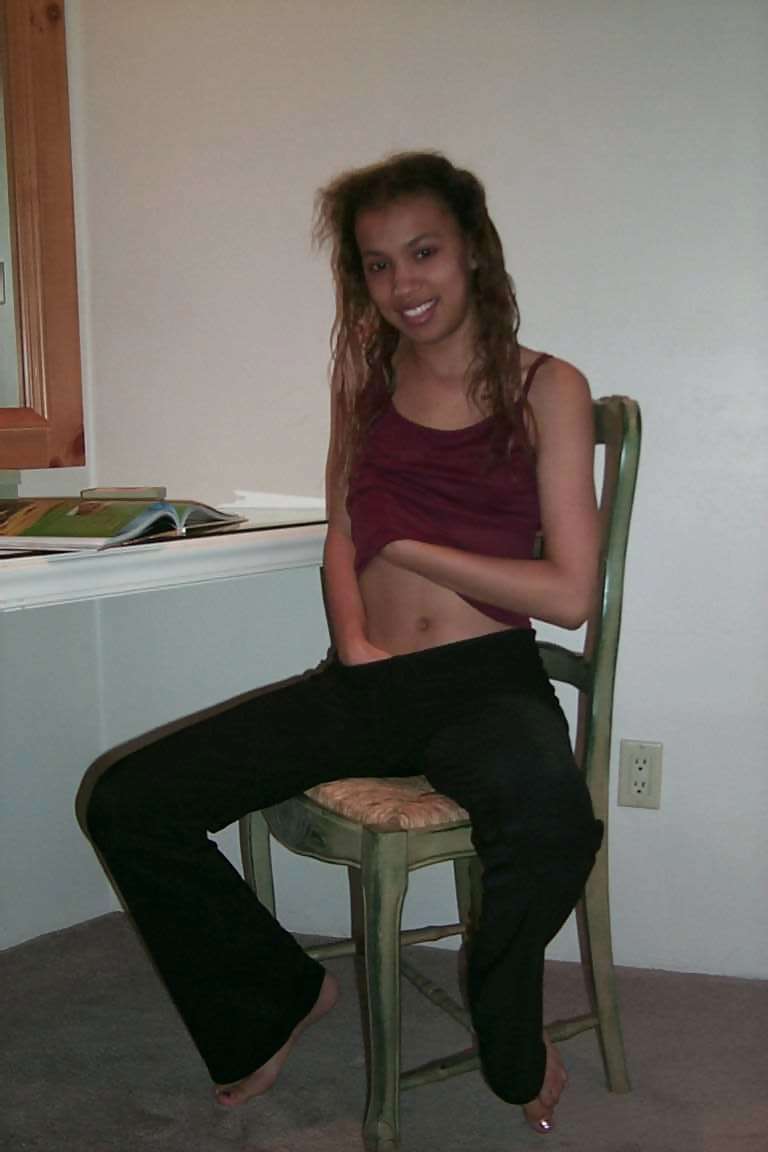 Hot hairy chocolate girl - N. C. adult photos