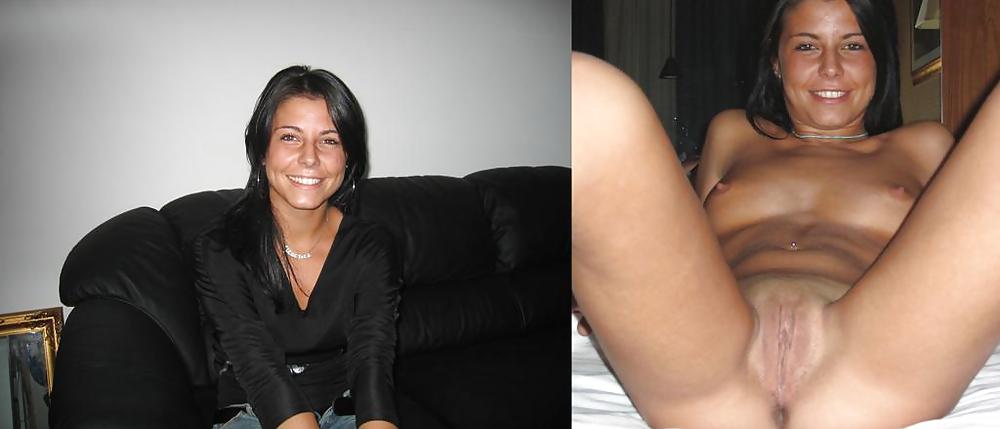 dressed and undressed adult photos