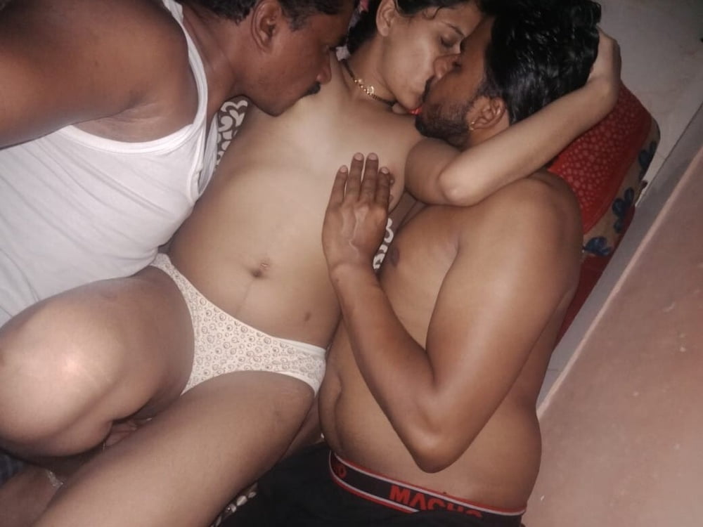 Threesome indian wife hq image