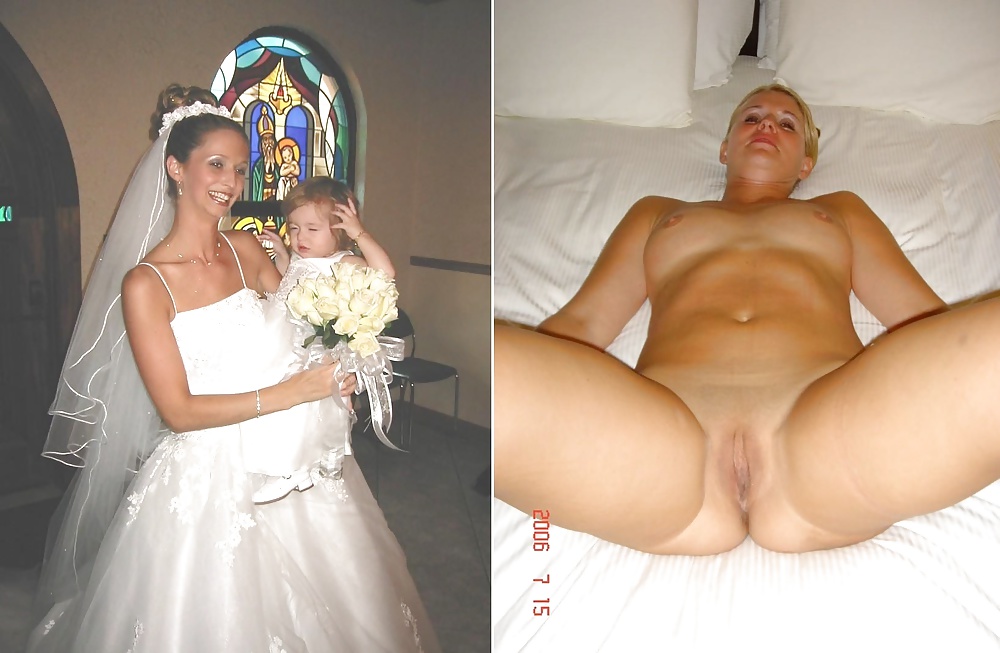 Brides - Dressed and Undressed adult photos