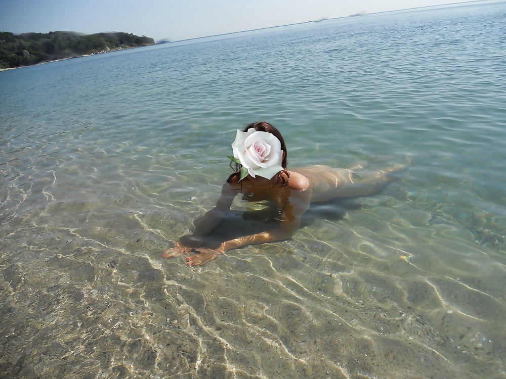 Wife naked on the beach adult photos