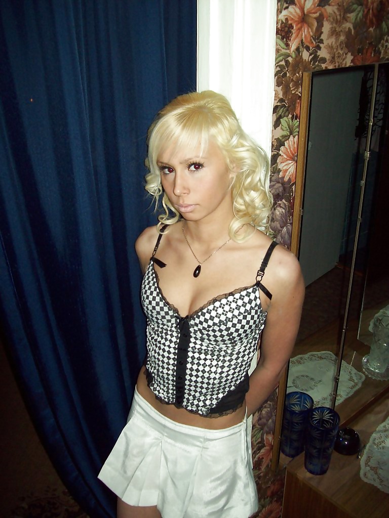 Hot Blonde Russian Teen adult photos