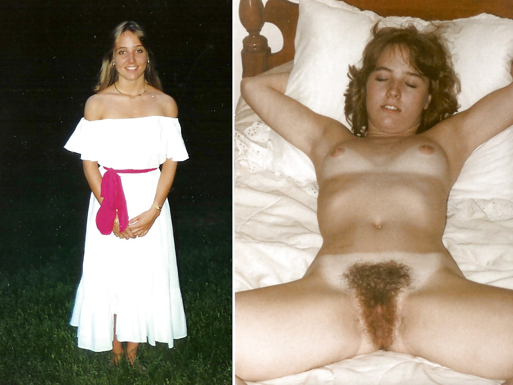 Dressed - Undressed Hairy women Part 14 adult photos
