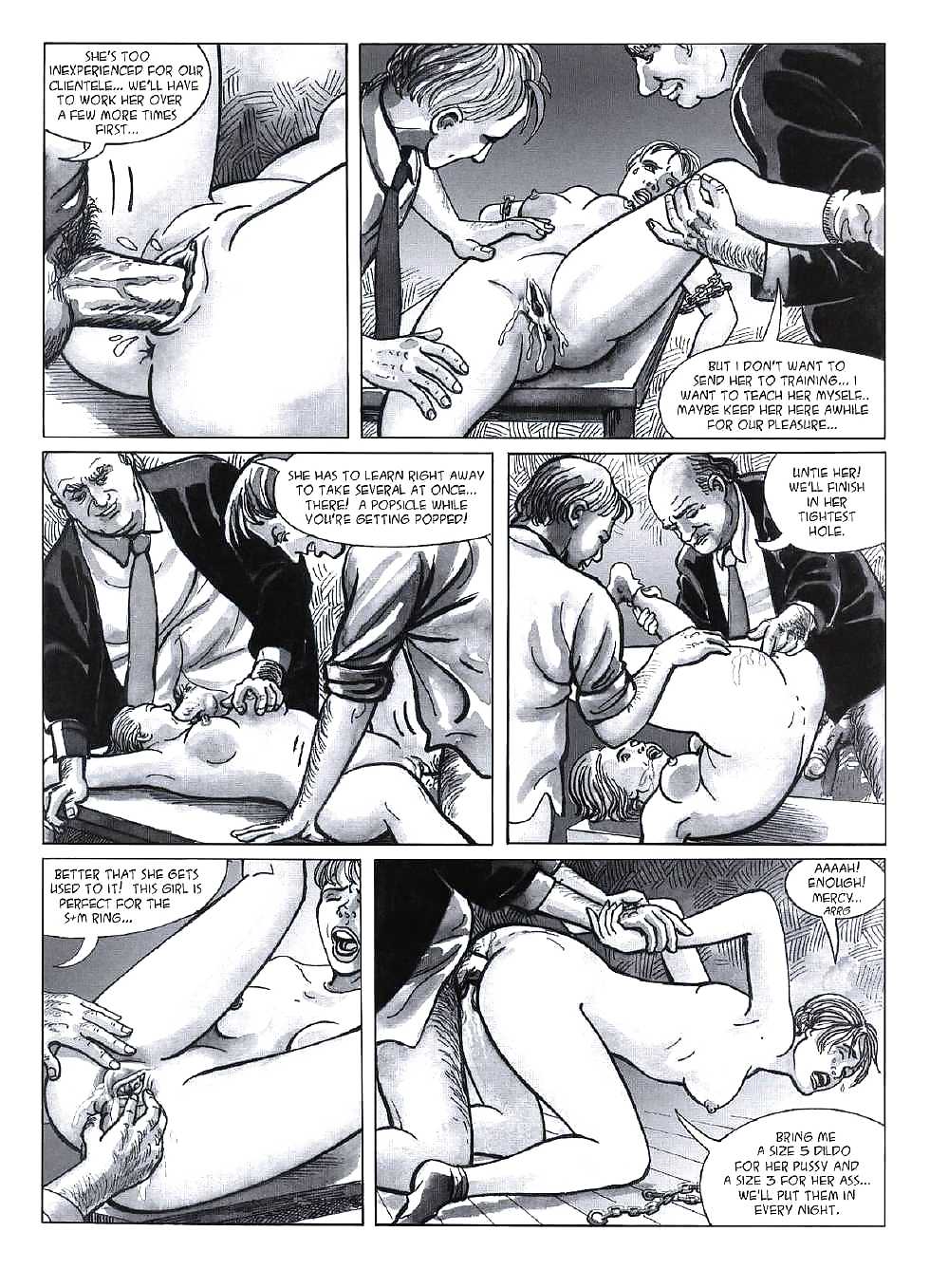 Порно черно белый комиксы фото 117