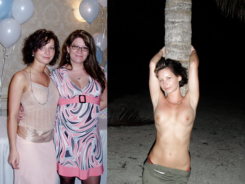 Before After Dressed Undressed adult photos