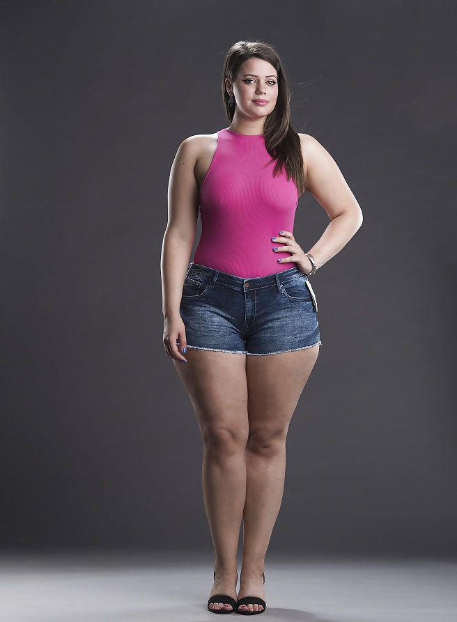Chubby cute lingerie shorts