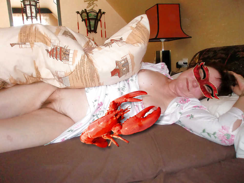 My shy wife-Lobster play (fake) adult photos 12249927 image picture