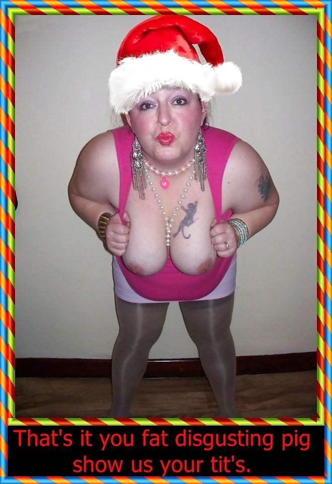 Pig Karen Christmas mix adult photos