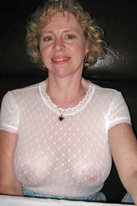 Busty Mature Milfs In See Through Tops Adult Photos