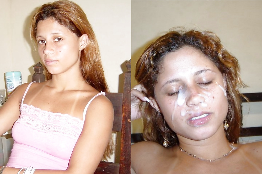 Before and after, sweet cum girls.. adult photos