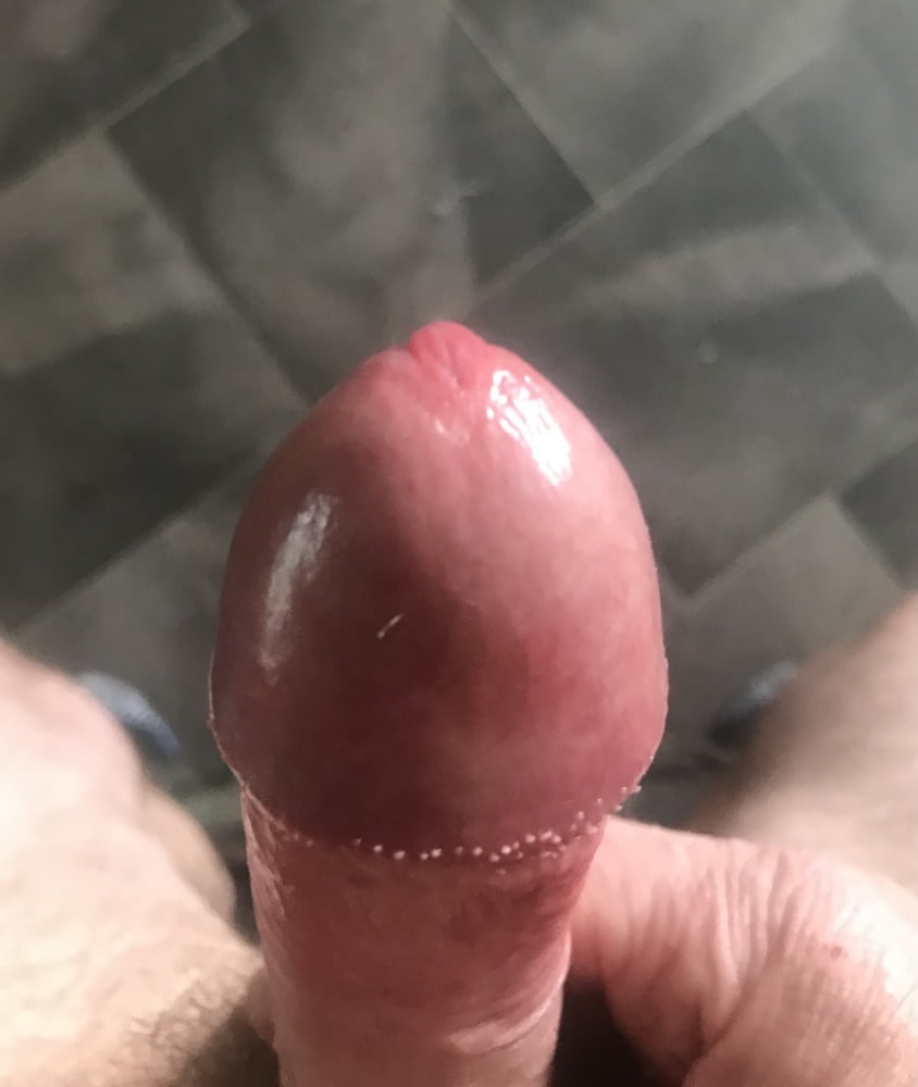 Who wants to spank my bright red cock? - 4 Photos 
