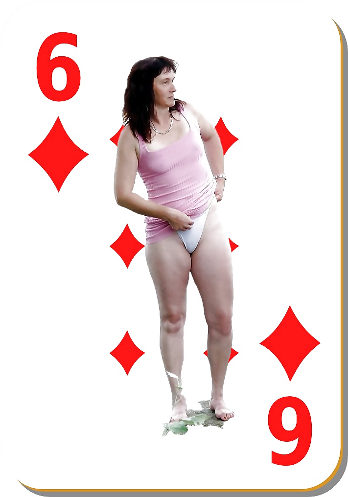 Naughty Playing Cards - Suit of Diamonds (ch-girl Edition) adult photos