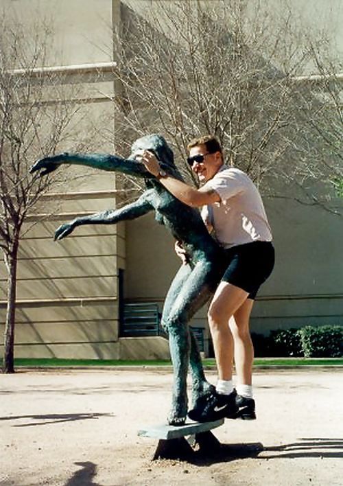 what do people at vacation ? statue grouping !!!! adult photos