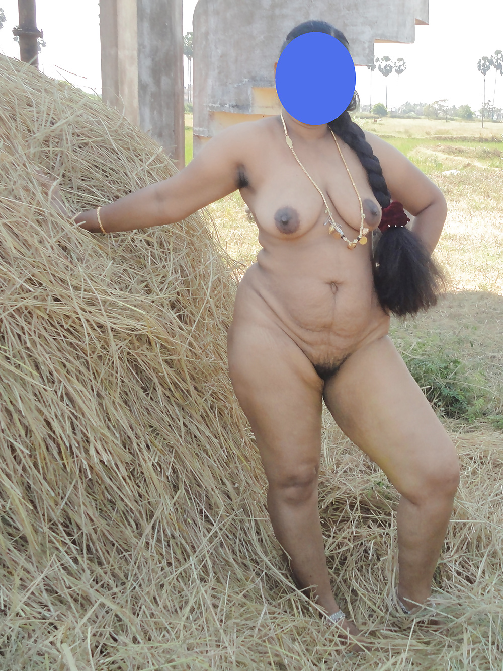 Outdoor Busty Tamil Aunty 10