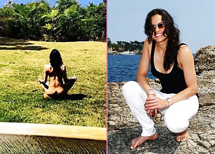 Michelle Rodriguez Shares Naked Meditation adult photos