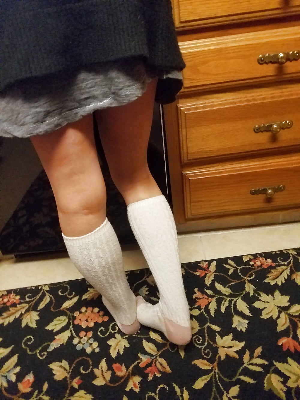 Wife unaware socks and upskirt adult photos