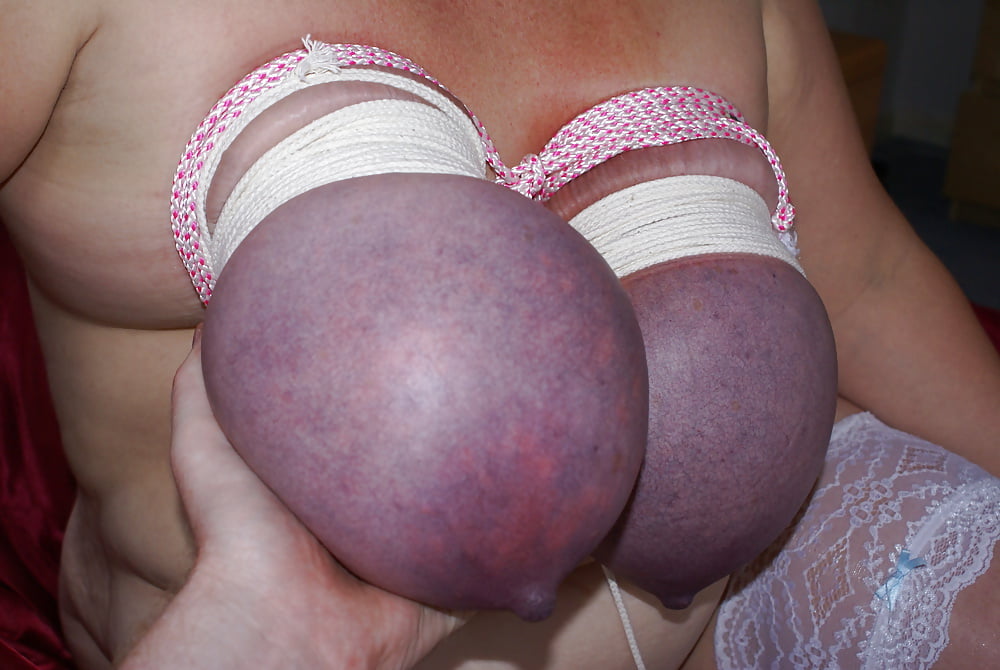 Breast Bondage Melanie adult photos