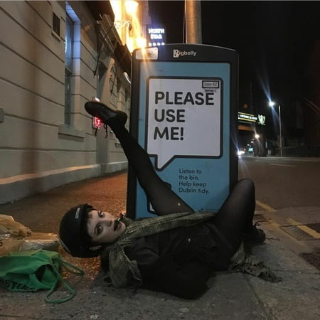 stupid feminist whore exposed herself         