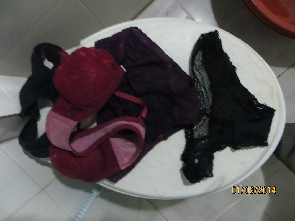 Cum on panties & bras of my sexy neighbour girl 1-9-2014 adult photos