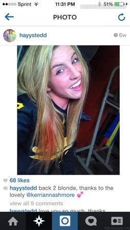 haley stedeford is always exposed         