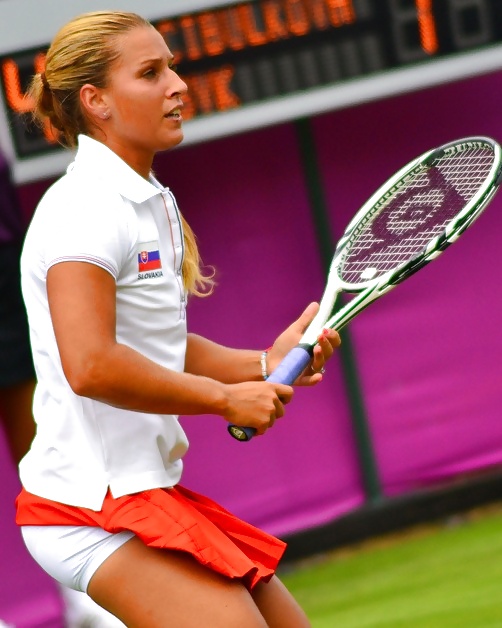 Adorable Tennis Player Dominika Cibulkova adult photos