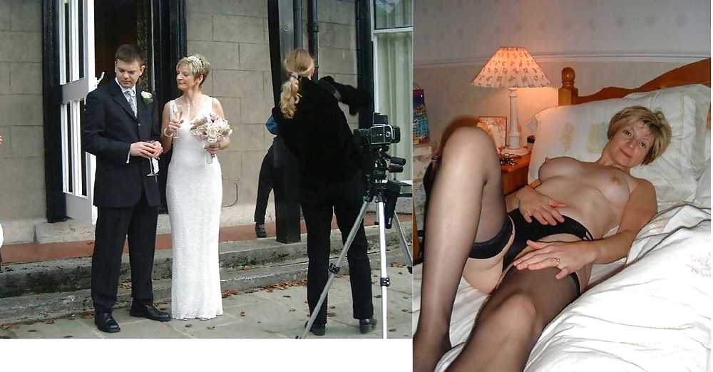 Real Amateur Brides - Dressed & Undressed 2 adult photos