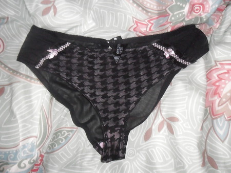 black panties