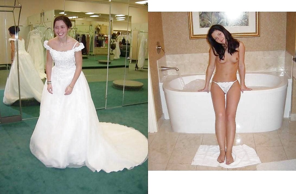 Brides - Dressed and Undressed adult photos