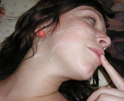 Cute Girls With Cum On Their Faces adult photos