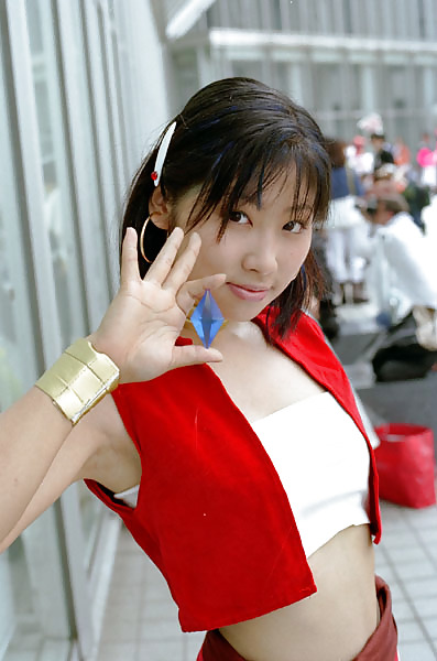 Japanese costume player AI adult photos
