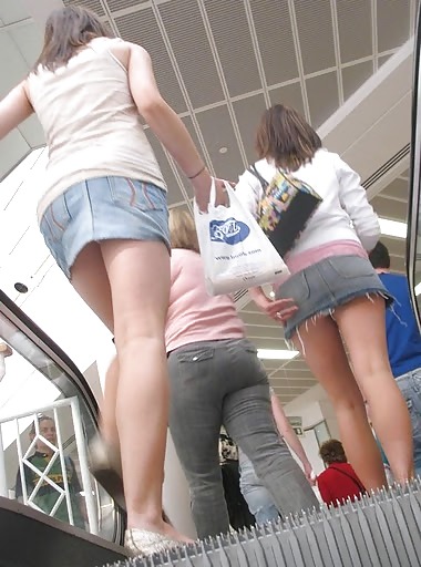 Upskirts in the mix adult photos