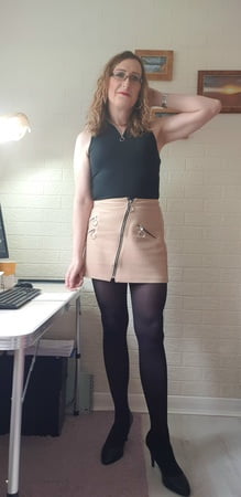 sexy black opaque tights         