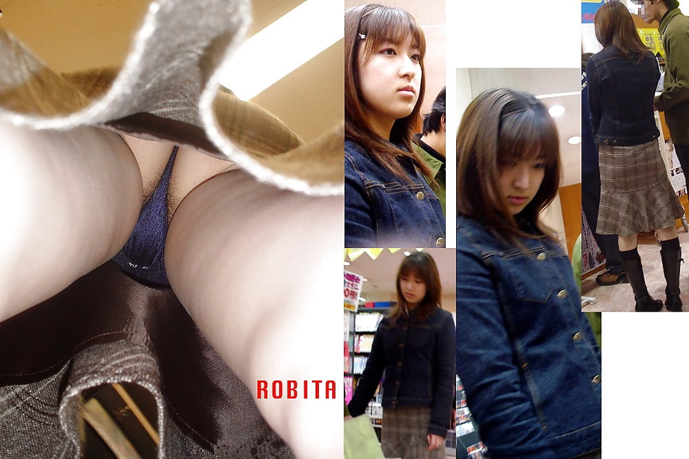 Couple asian panties voyeur