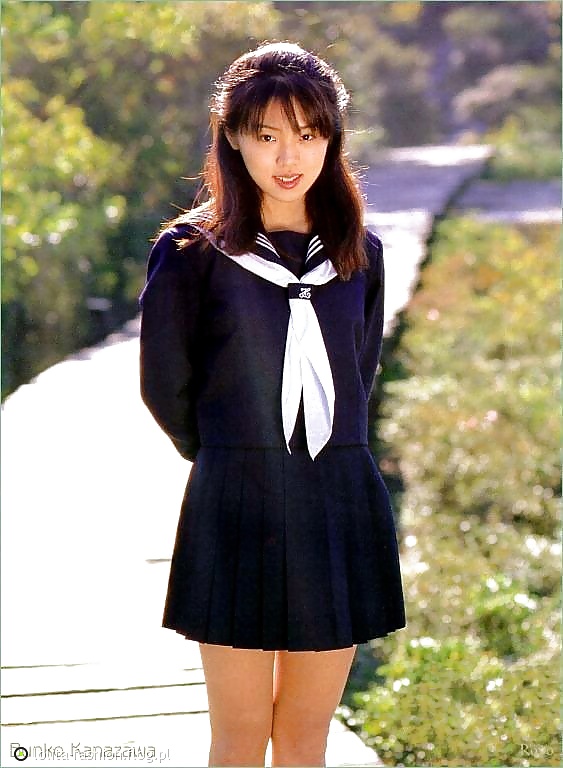 Cuties in Jap. uniforms adult photos