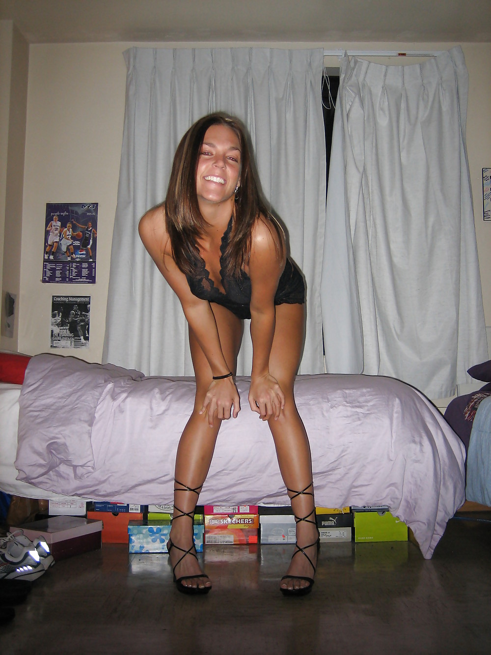 Girl shows her long legs and more - N. C. adult photos