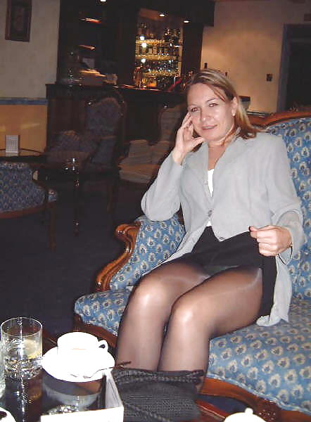 Moms in pantyhose adult photos