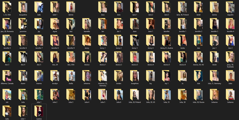 Women I've collected - 25 Photos 