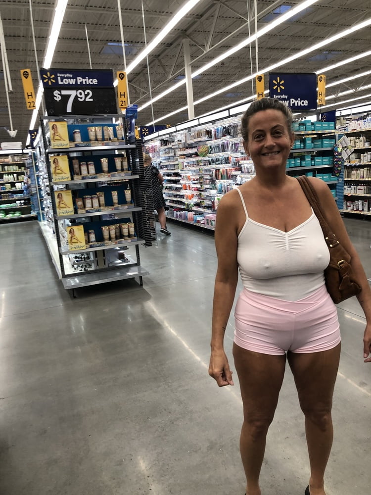 Milfs Shopping In Walmart.