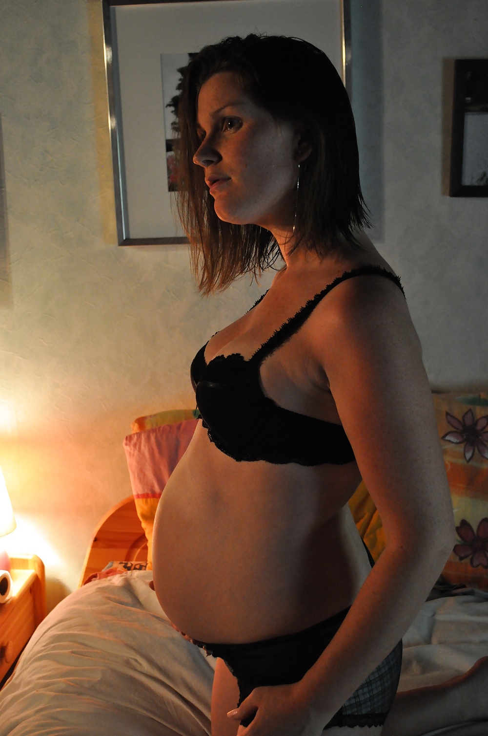 Superbe petite femme enceinte adult photos