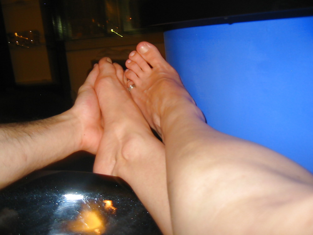 Feet without Pantyhose... My womans ultimate turn on adult photos