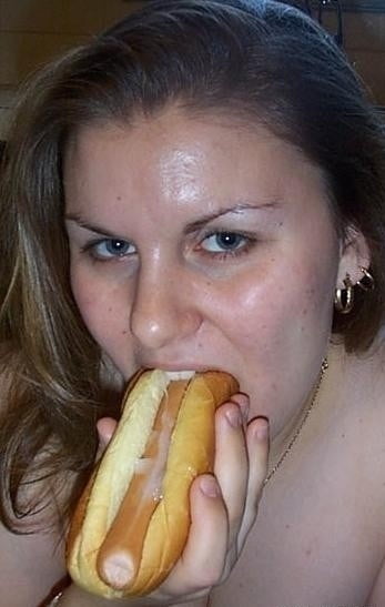 See and Save As eating cum on food porn pict picture