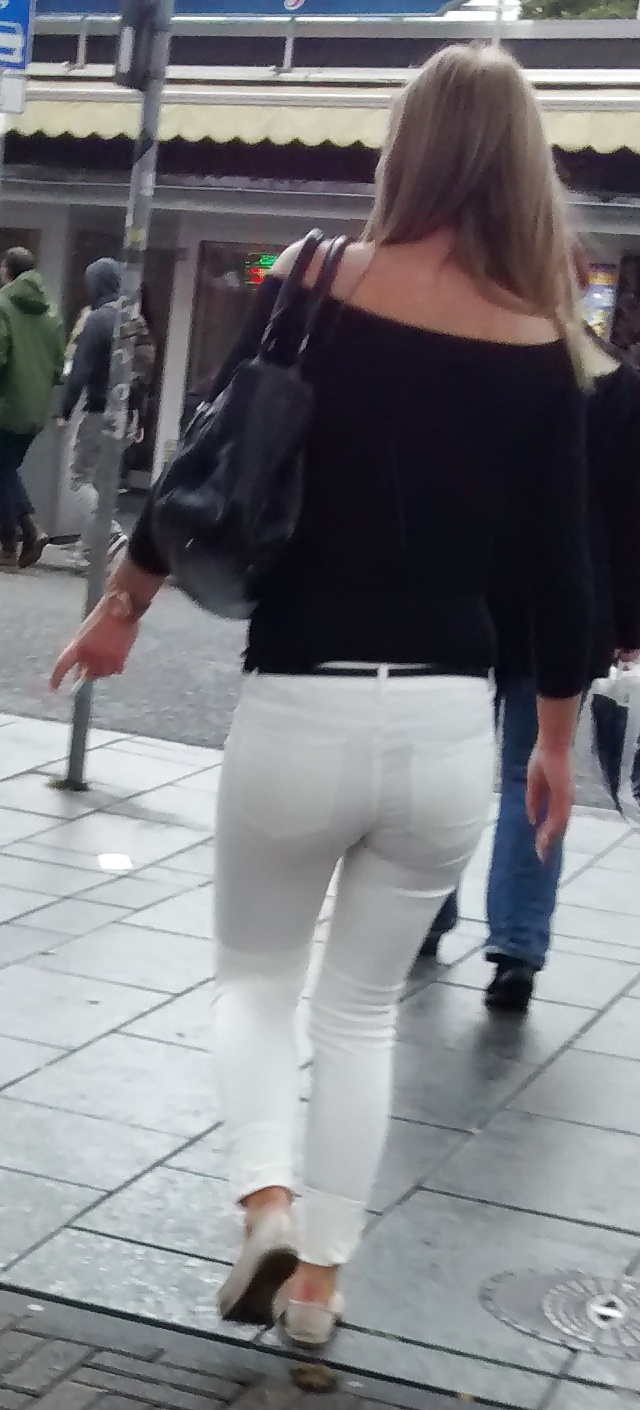 voyeur hidden cam white jeans ass in the streets store adult photos