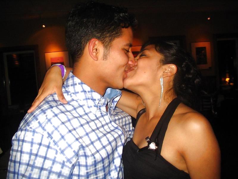 Real kissing indians adult photos