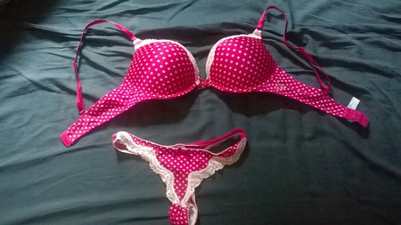 GF new set of bra and panties, bra bigger size