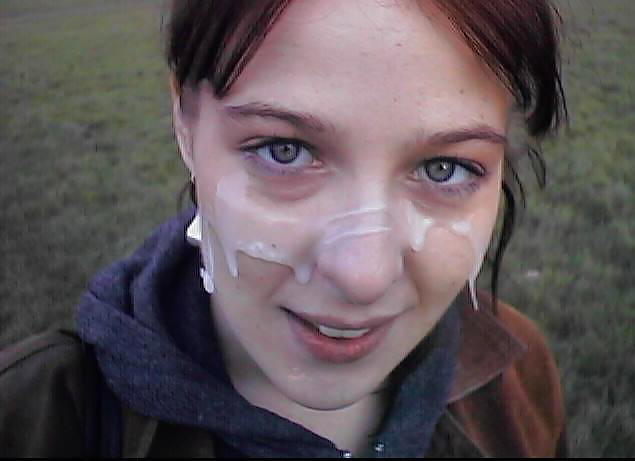 fantastic amateur facial ! adult photos