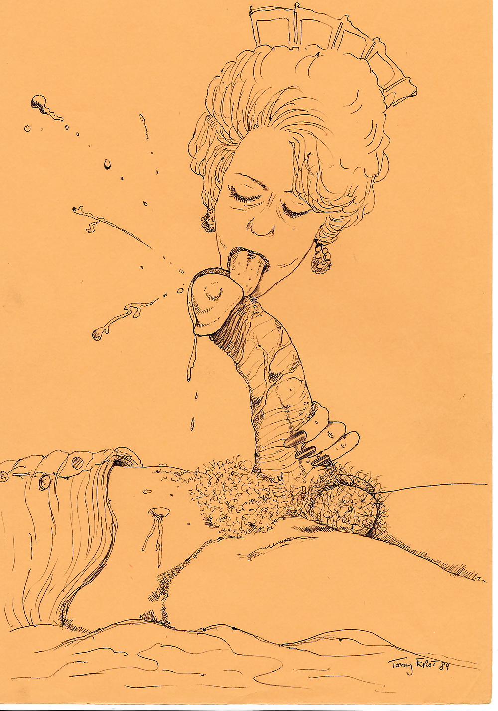 ASSORTED EROTIC DRAWINGS adult photos