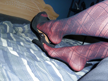 Nylon and heels