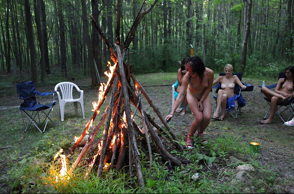 Naked In The Woods adult photos