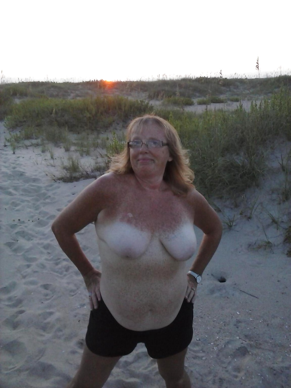 More Wife Beach adult photos