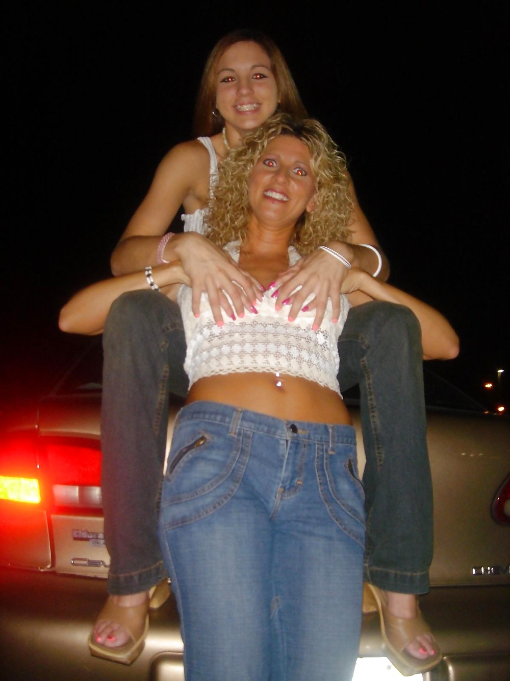 Moms and daughter's friends adult photos